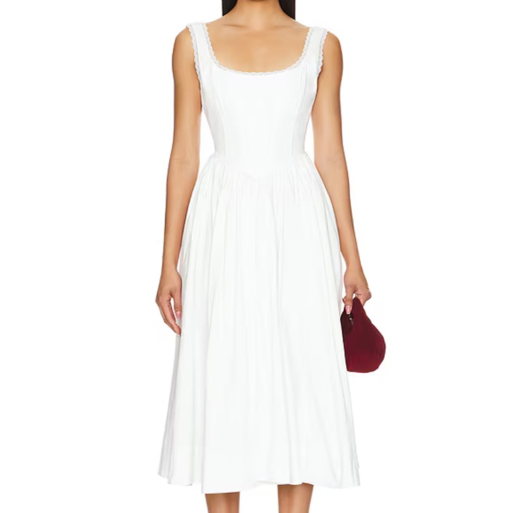 Bielli Dress in White (Guizio)
